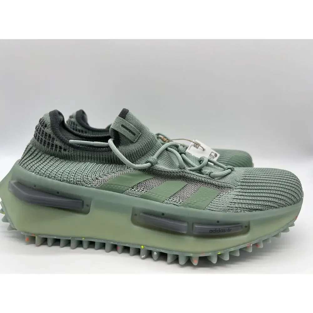 adidas Originals NMD_S1 Green Women's Shoes IE9550 Size 8.5 NEW